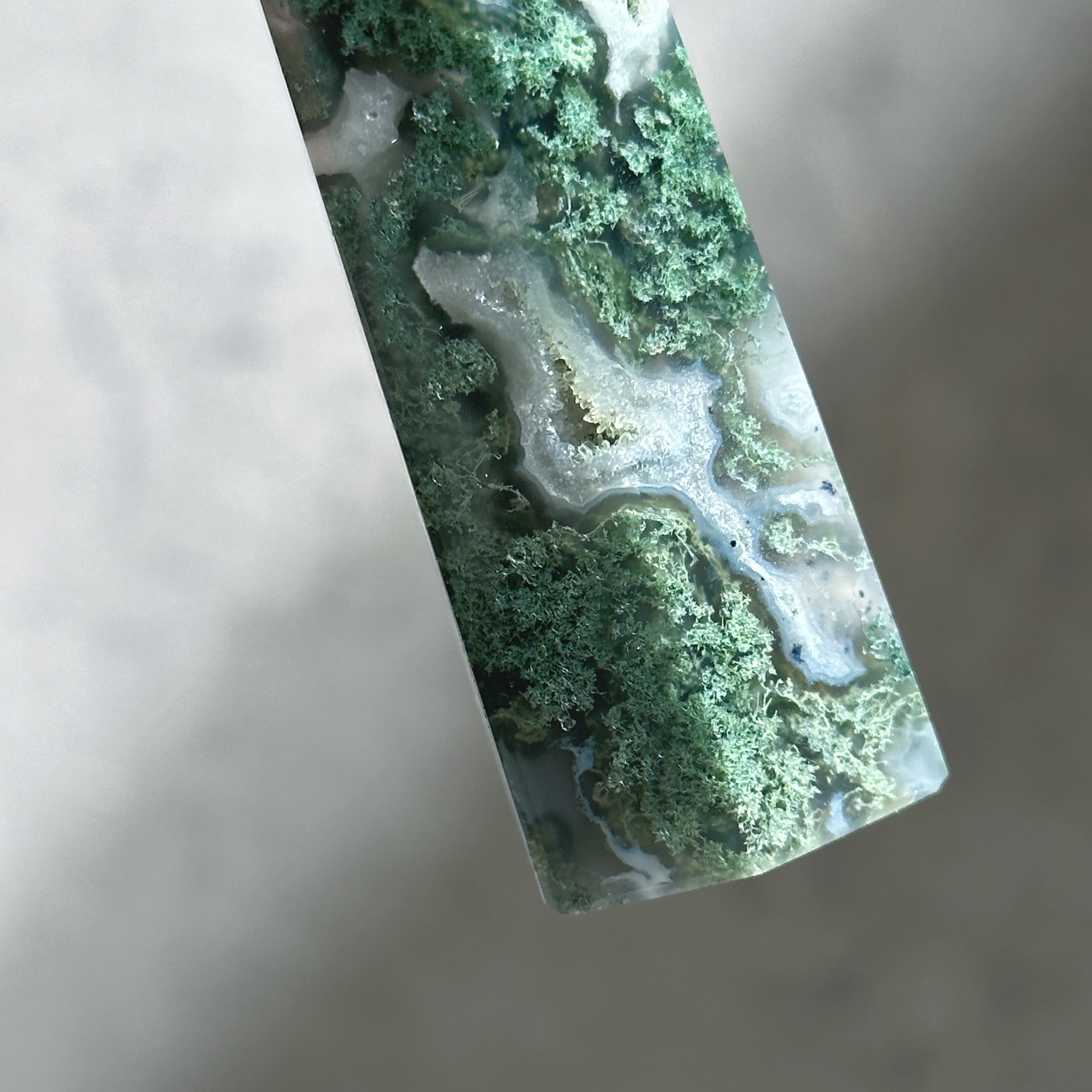 モスアゲート タワー01◇ Moss Agate ◇天然石・鉱物・パワーストーン