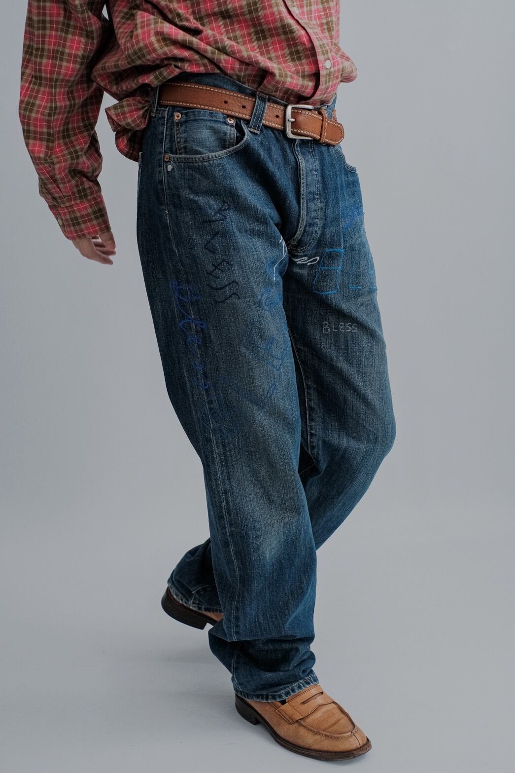 BLESS】EMBROIDERY JEANS | puzzle
