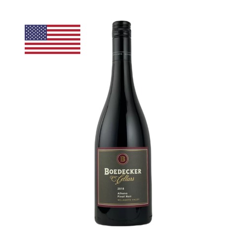 ピノ・ノワール アシーナ / ボーデッカー (2018 Pinot Noir Athena / Boedecker ) 750ml 赤ワイン ピノ・ノワール