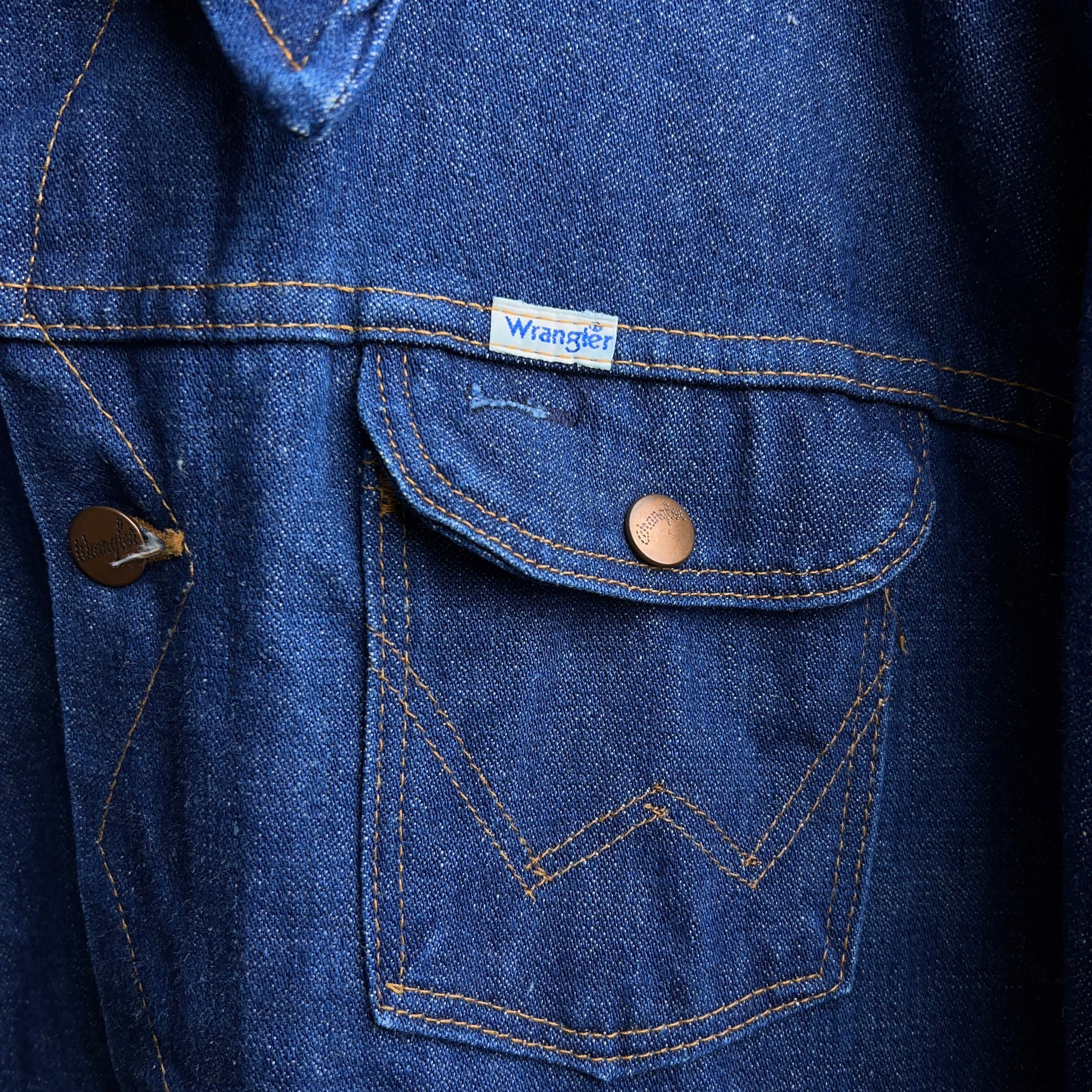 80's Wrangler Denim Jacket 80年代 ラングラー デニム 80's Wrangler Denim Jacket 80年代 ラングラー デニム