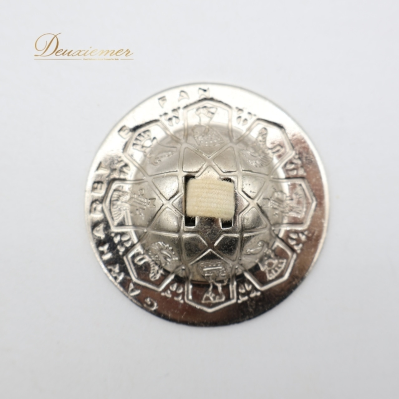 ベリーダンス ジル フィンガーシンバル シルバー系 GAWHARET EL FAN 銀 ペア 両手 1組 ミニシンバル ダンサー 小物 小道具 模様 柄 ダンス用品 ダンス小物 練習 レッスン イベント ステージ