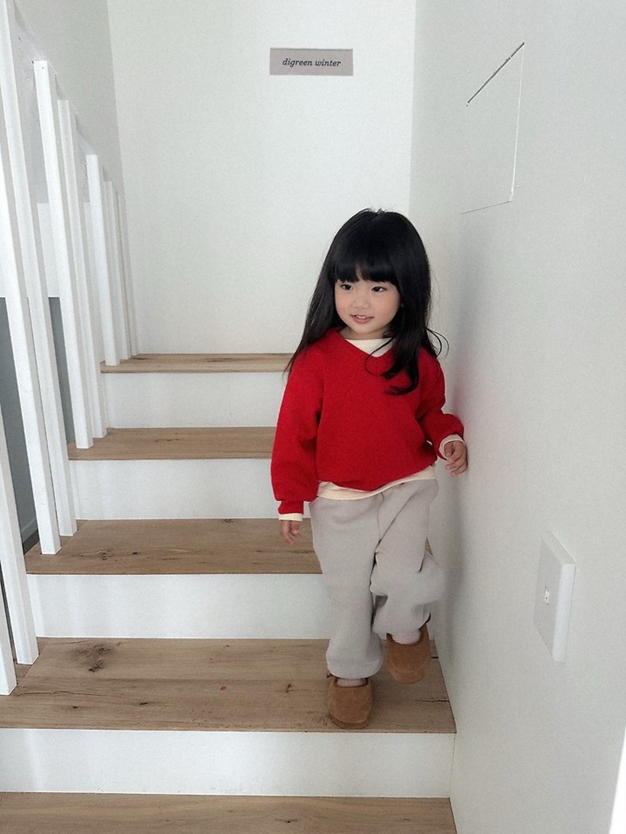 〖取寄〗韓国子供服 / 26winter / Digreen / コージーVネックニット / キッズ / 冬服 *S~2XL*