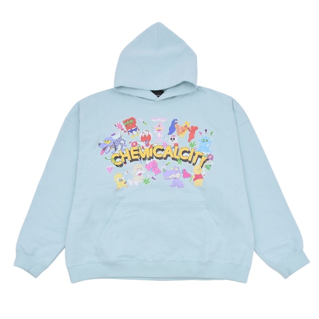 【ZAC VARGAS】chemicalcity HOODIE(6色展開)