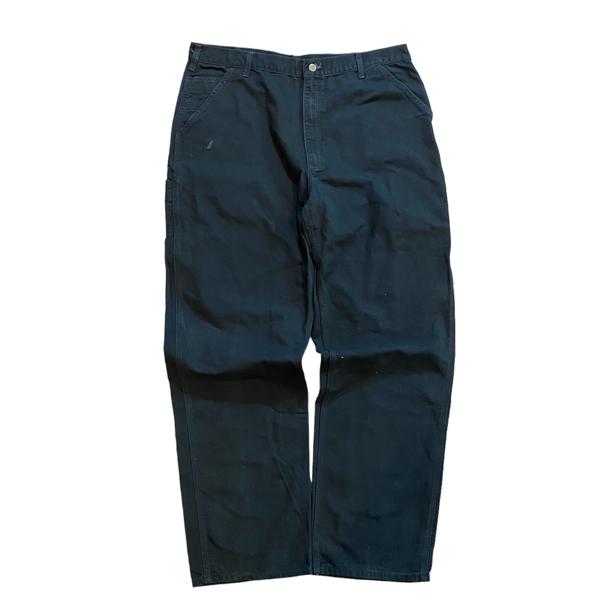 《実寸w38l30》Carhartt カーハート ペインターパンツ ブラック No.663