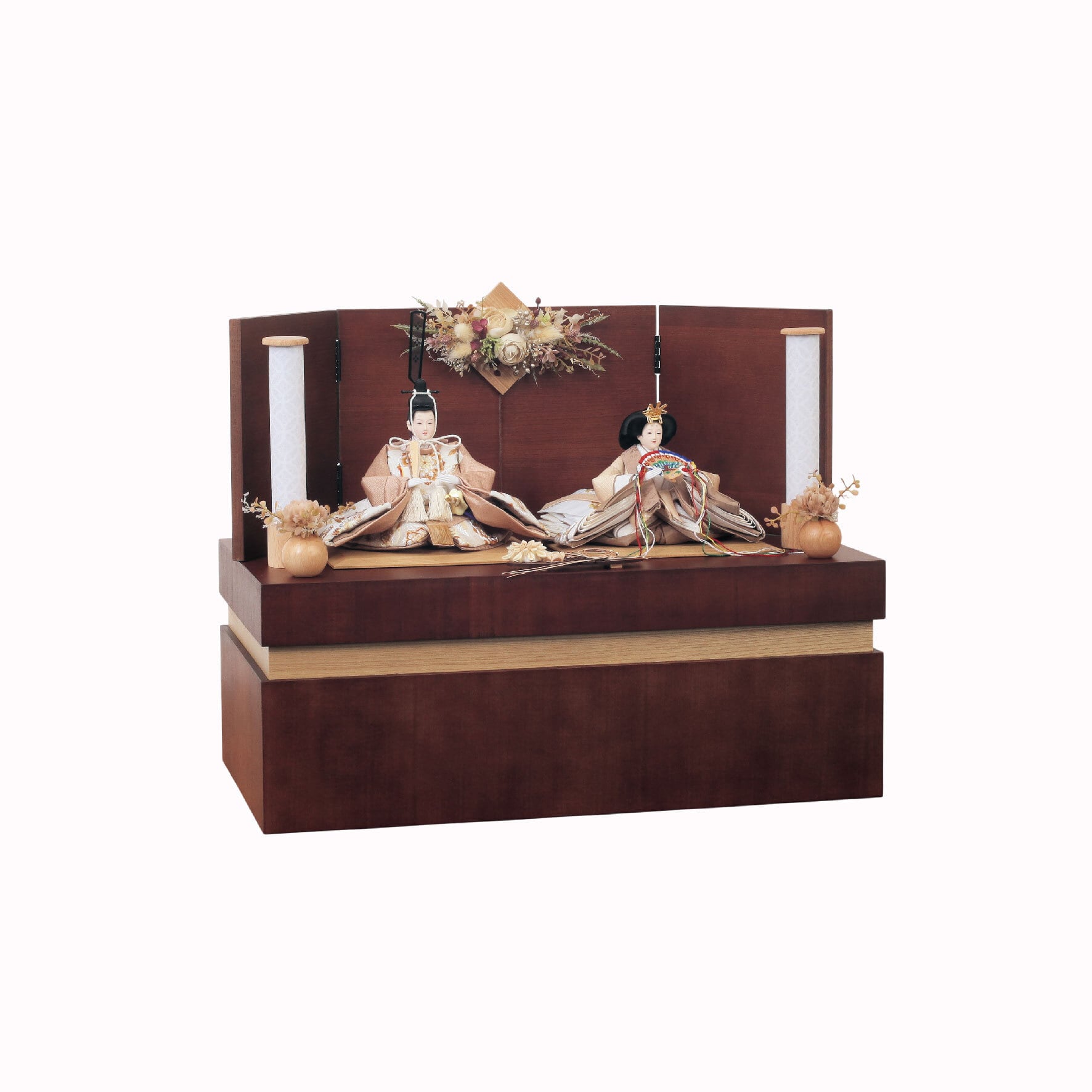 雛人形<収納飾り>いろは|ひな人形