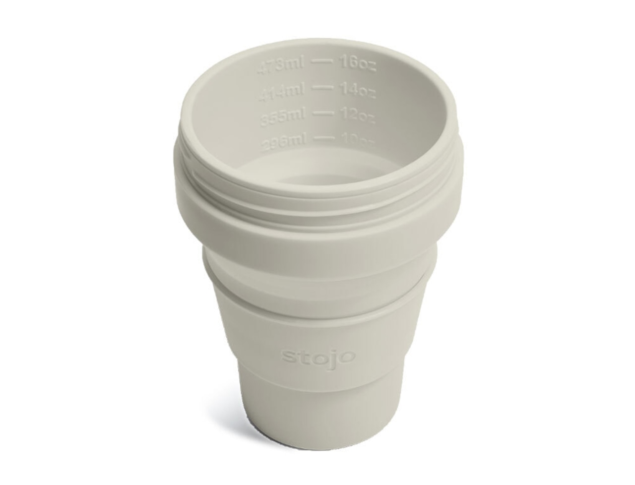 stojo ポータブルカップ 470ml（オーツ）POCKET CUP