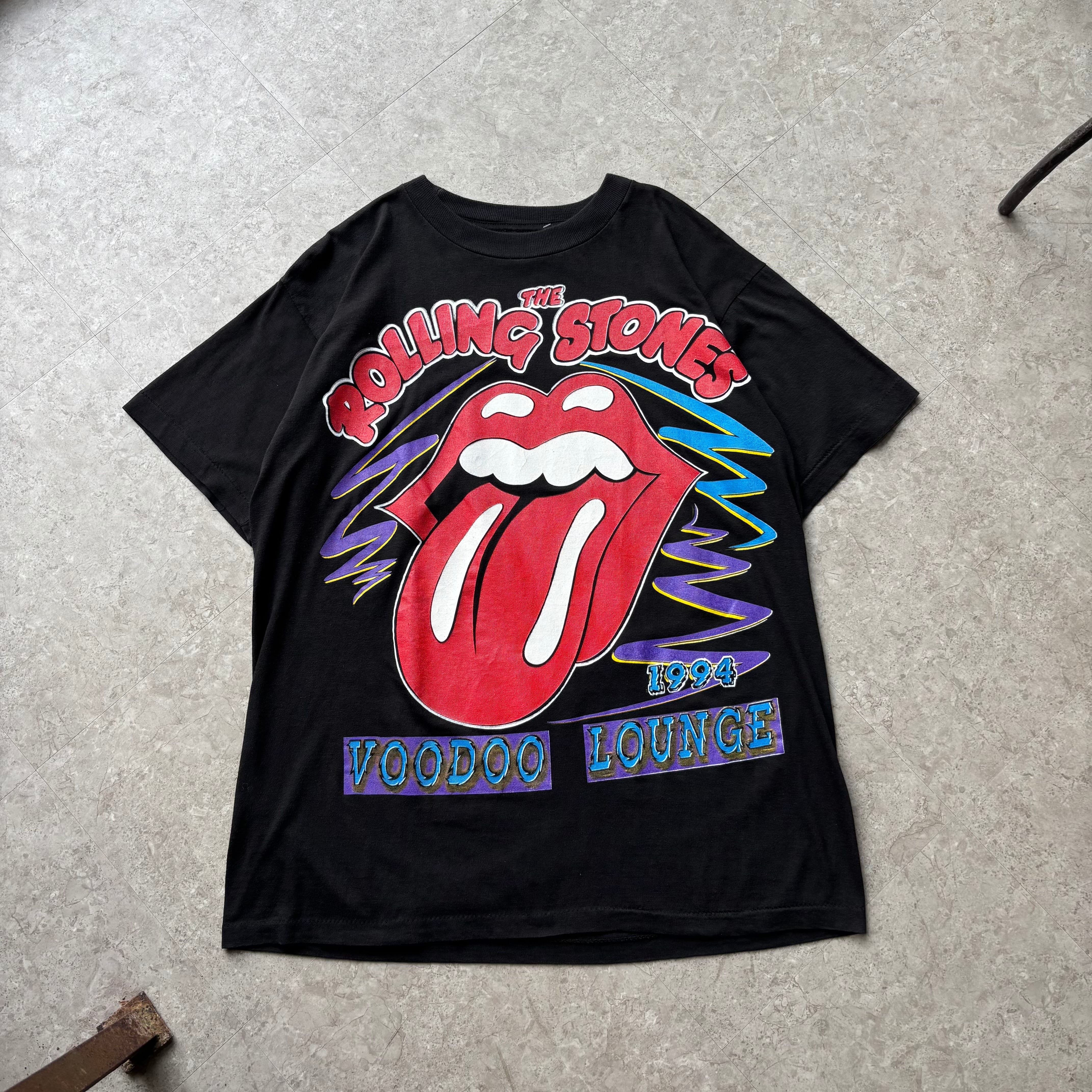 Rolling Stones 1994 Voodoo Lounge Tシャツ 1994s bootleg THE ROLLING STONES 