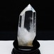 水晶 六角柱 水晶 ポイント 台座付属 一点物 152-3820
