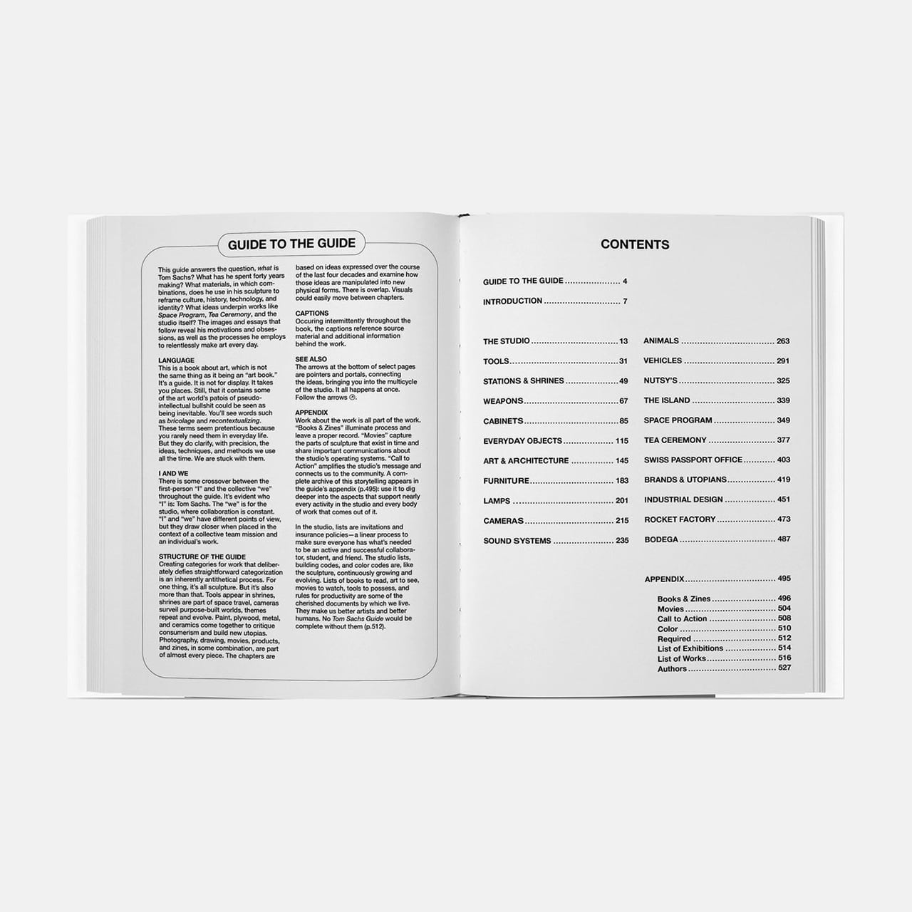 TOM SACHS GUIDE | ON SUNDAYS