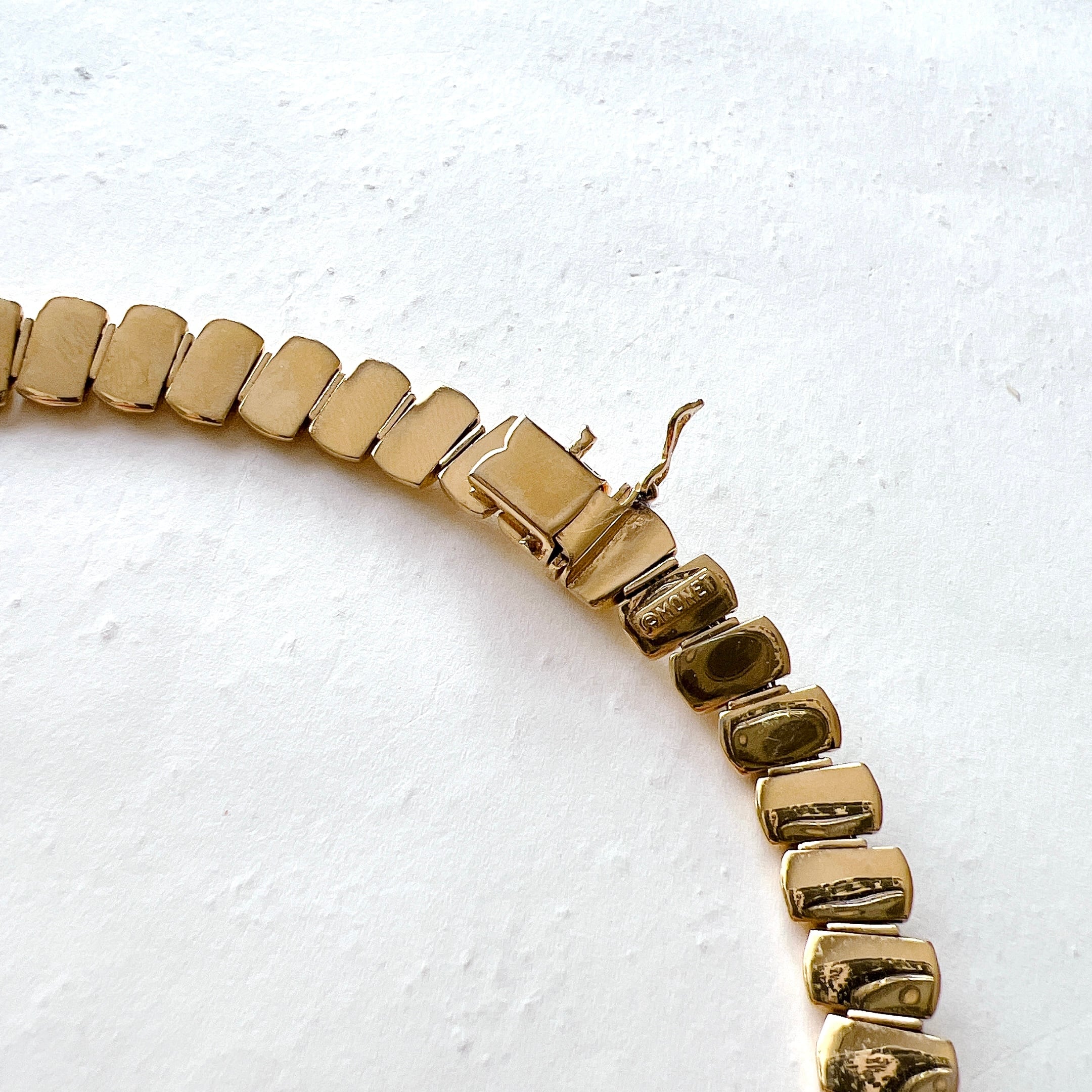 ダークブラウン 茶色 【monet】モネ ネックレス ブレスレット