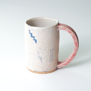 矢尾板克則 5　色絵マグカップ(トール)　C
