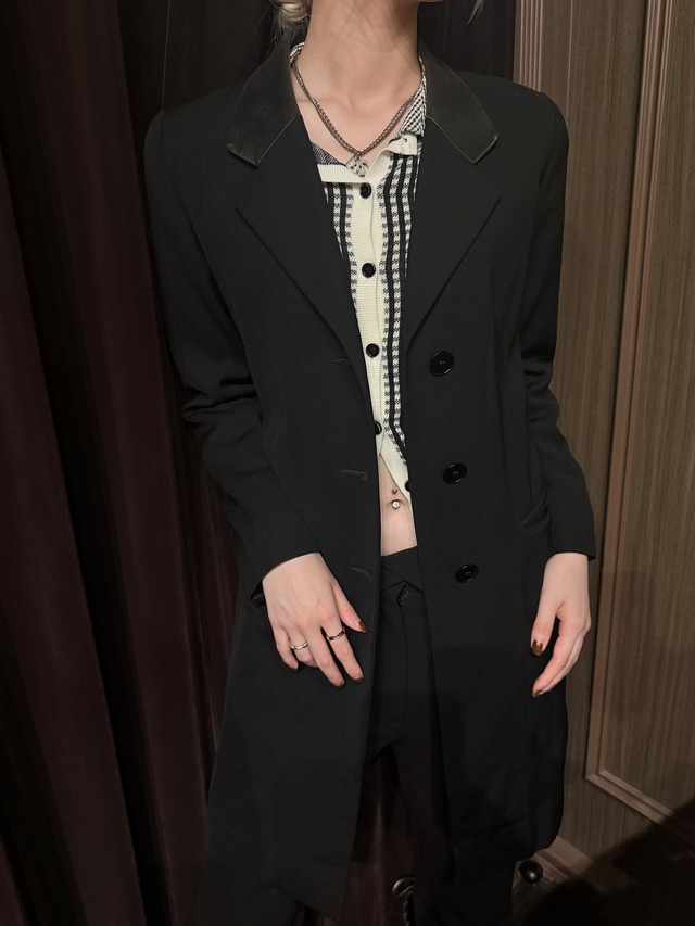agnes b/ vintage  Doking tailored jacket  . (O)