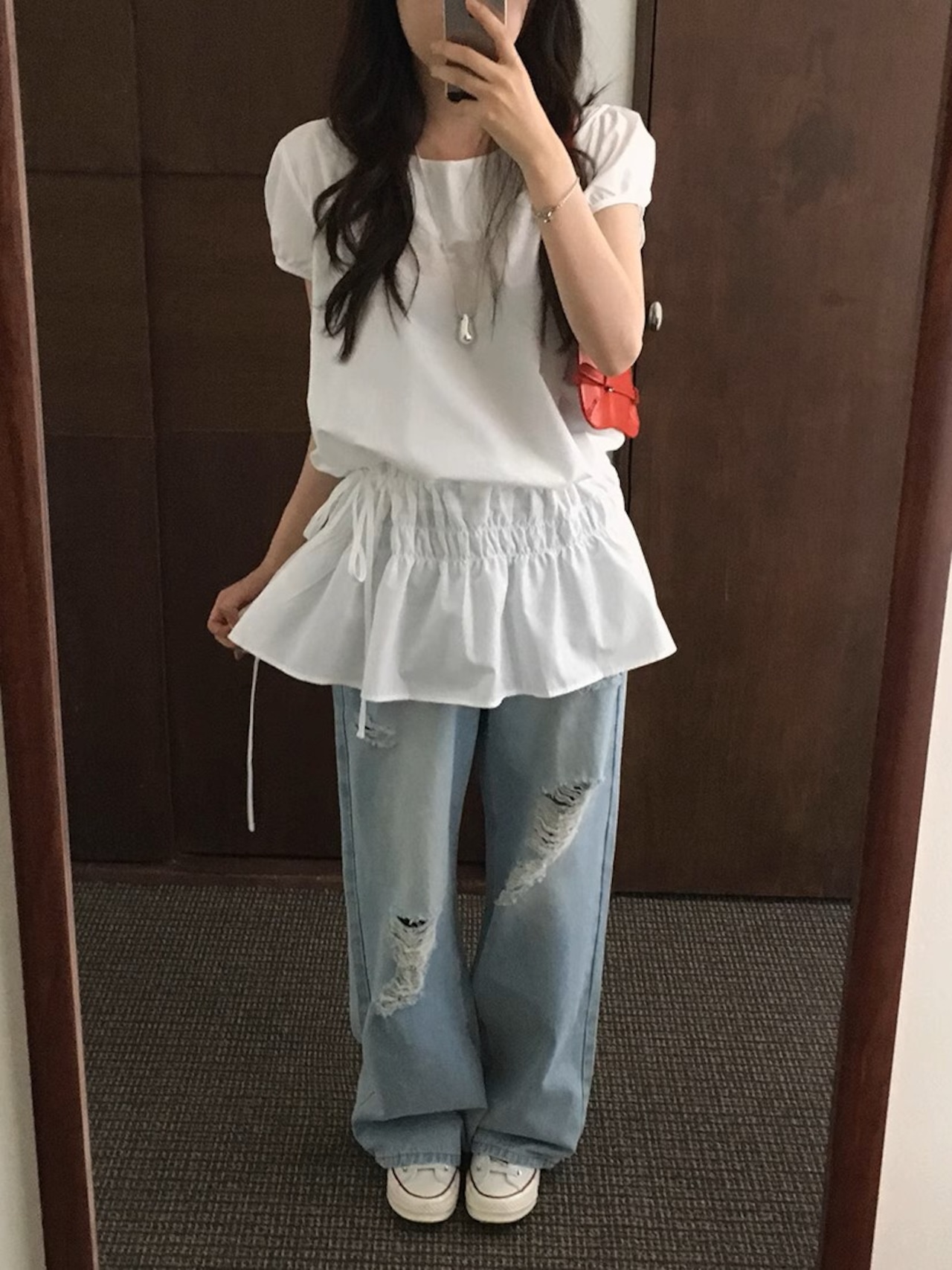 ギャザーチュニック D1382