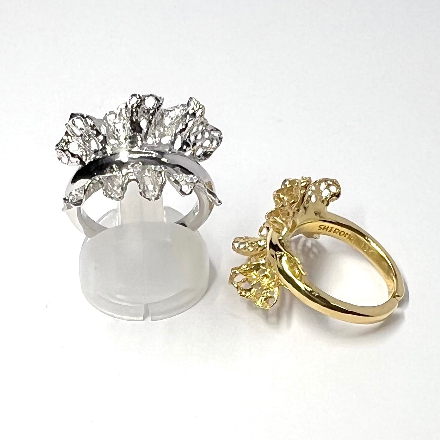 ふりるの指輪 Lサイズ（約13号〜15号） | シロメ