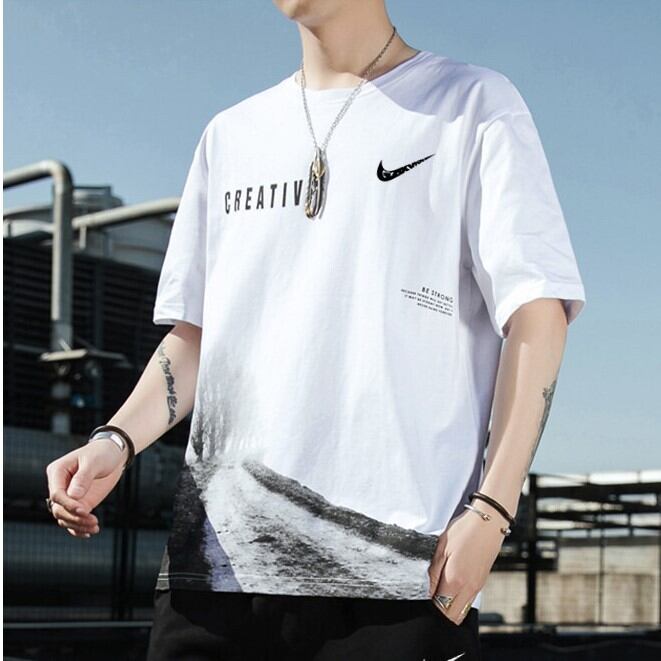 韓国メンズファッション】Tシャツ×ショートパンツ コットン