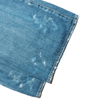 ssstein "BAGGY DENIM JEANS 〔INDIGO〕"