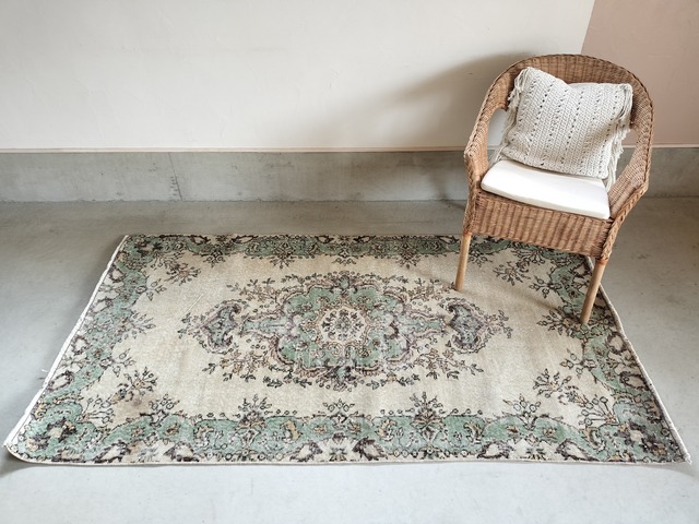Turkish rug 208✕112cm No.430