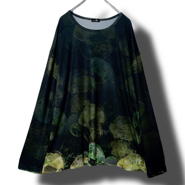 YELLOW JELLYFISH BIG SILHOUETTE CUTSEW