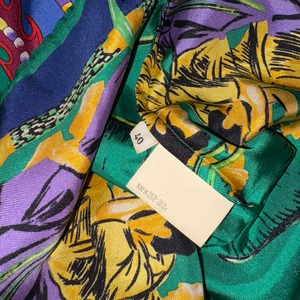 vintage VERSACE SPORT silk shirt “samurai”
