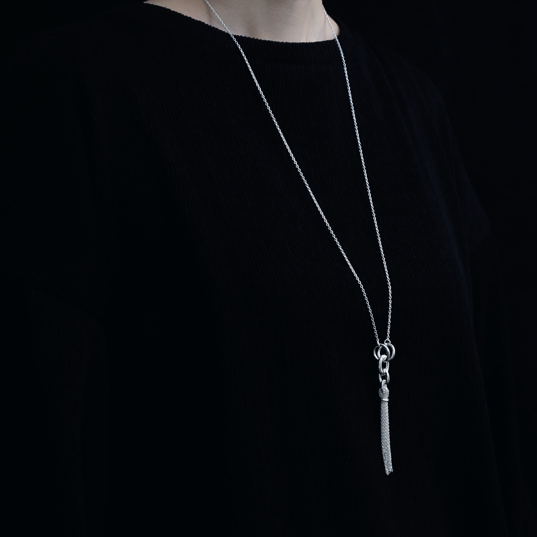 【YArKA】tassel arrange necklace tassel arrange necklace [frtya1] / Y2309HKN5227 | YArKA official