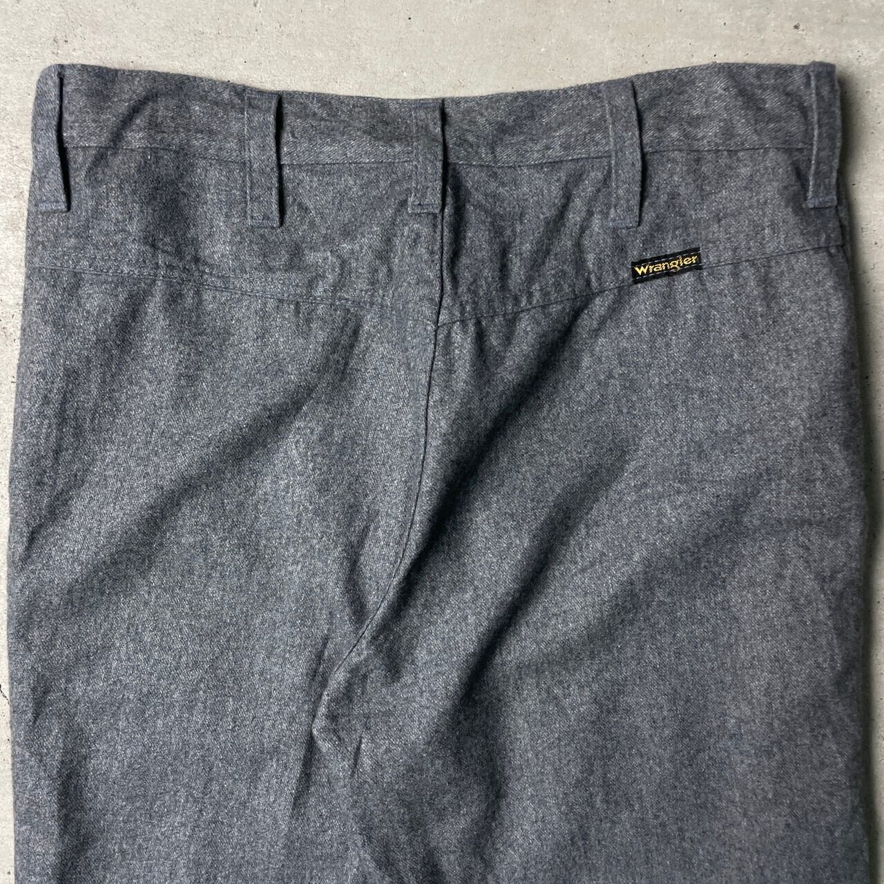 70〜80年代 ユーロ Wrangler ラングラー フレアスラックスパンツ 