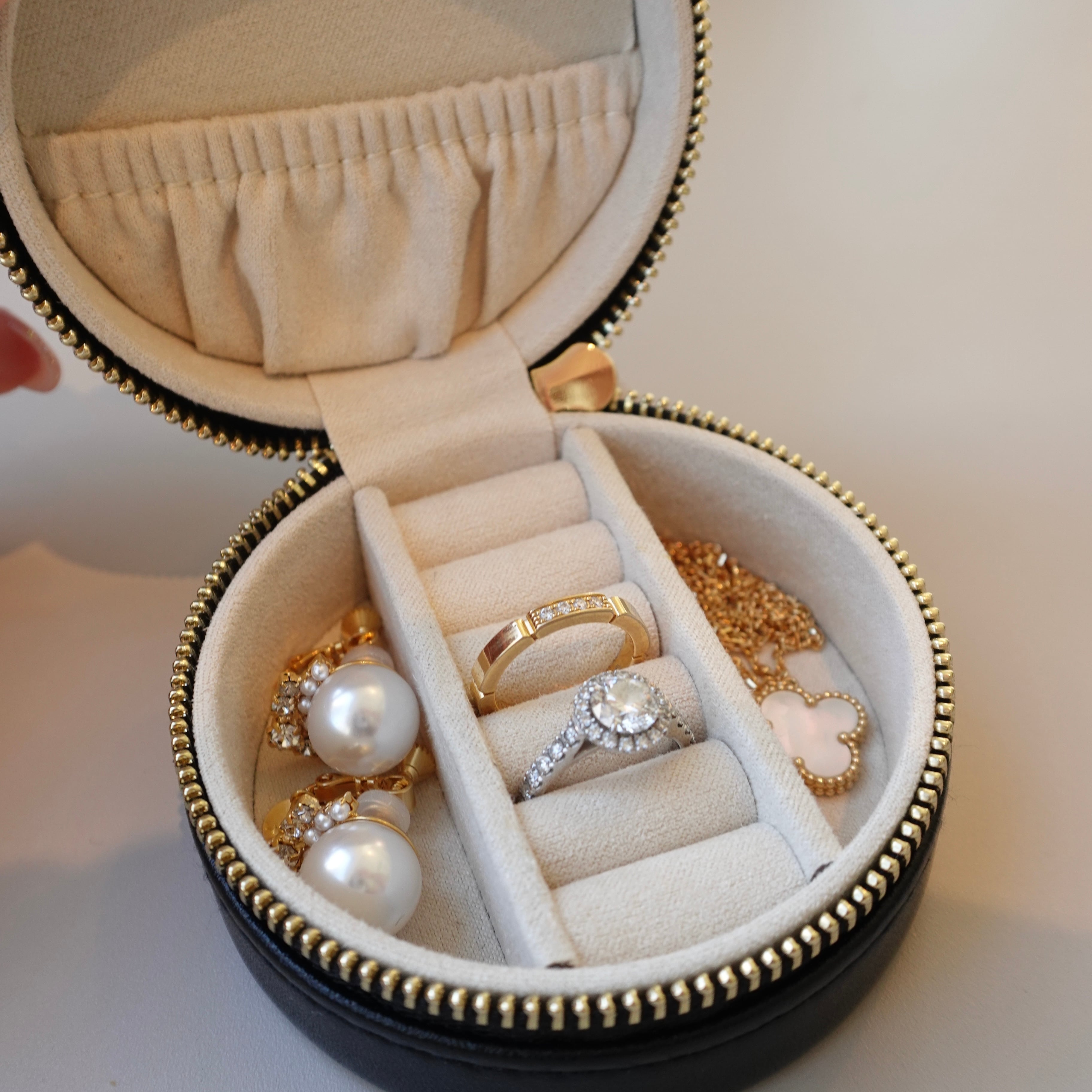 キルティングジュエリーボックス | Poppedin