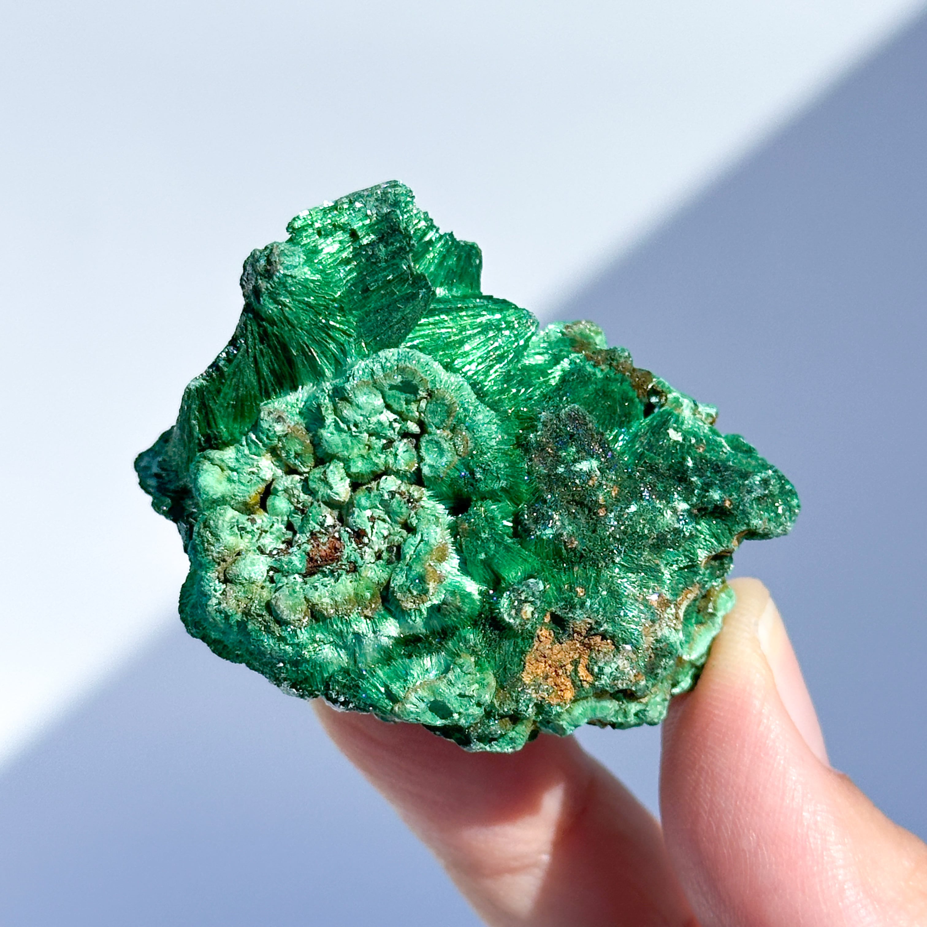 ベルベットマラカイト 原石73◇ Malachite ◇天然石・鉱物