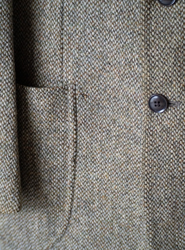 "KOICHI" used Harris Tweed tailored jacket