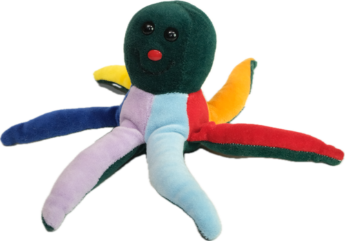 Old Staffed Toy: Octopus