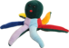 Old Staffed Toy: Octopus