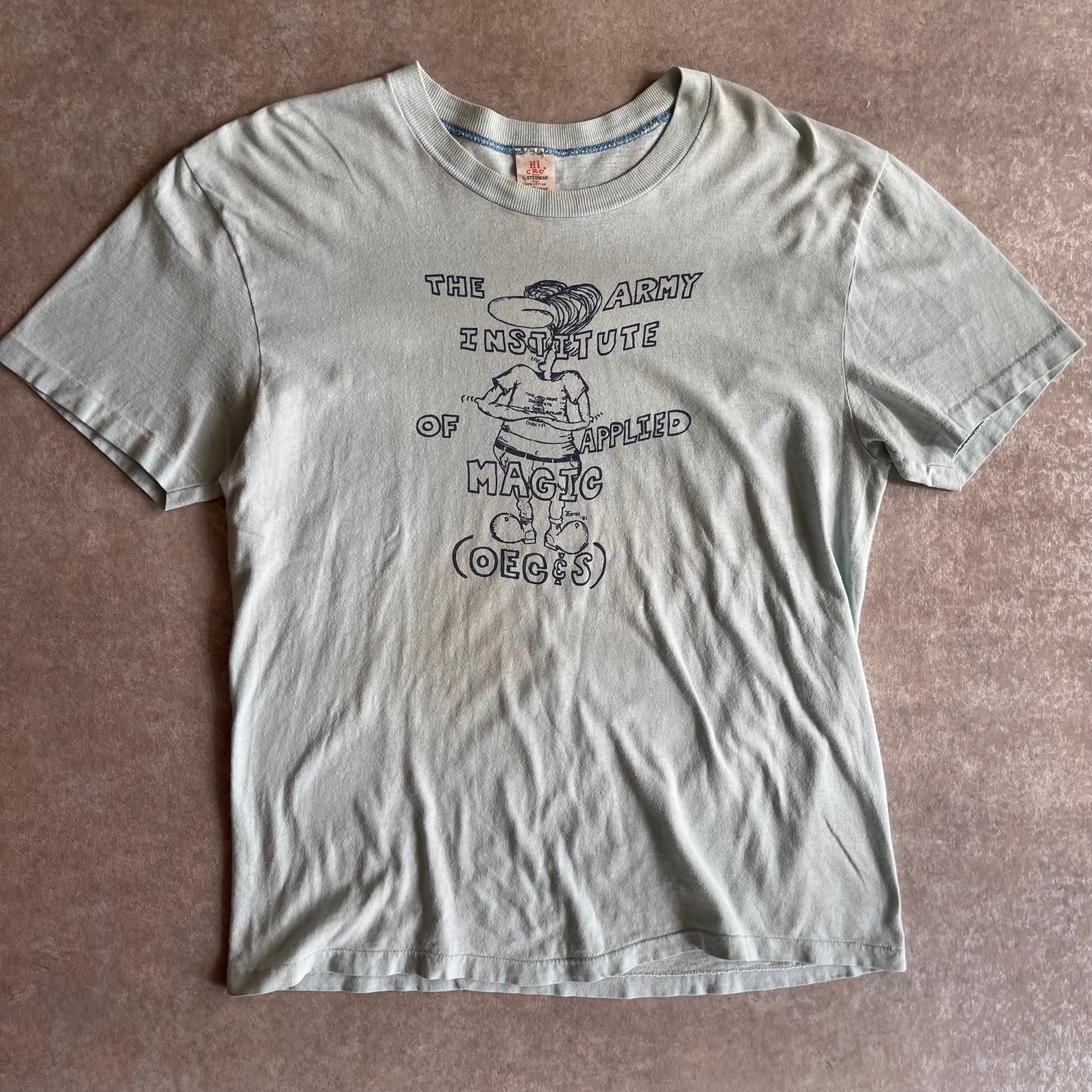 1970s STEDMAN 人? Tee L Made in USA H011