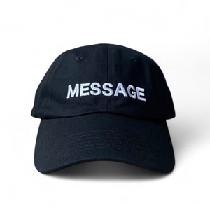 DYM MESSENGERS MESSAGE Cap - BLACK