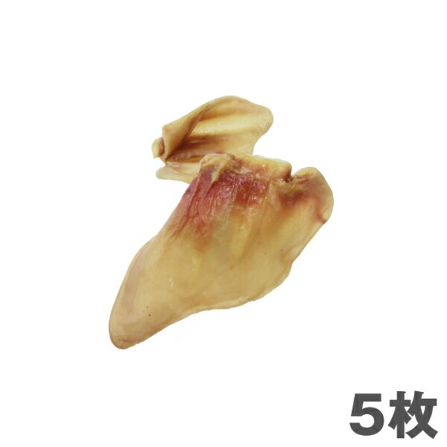 ベストパートナー 犬のおやつ 北海道産 豚耳 お徳用 5枚 【ペットおやつ 国産 保存料無添加 無着色 ドッグフード】
