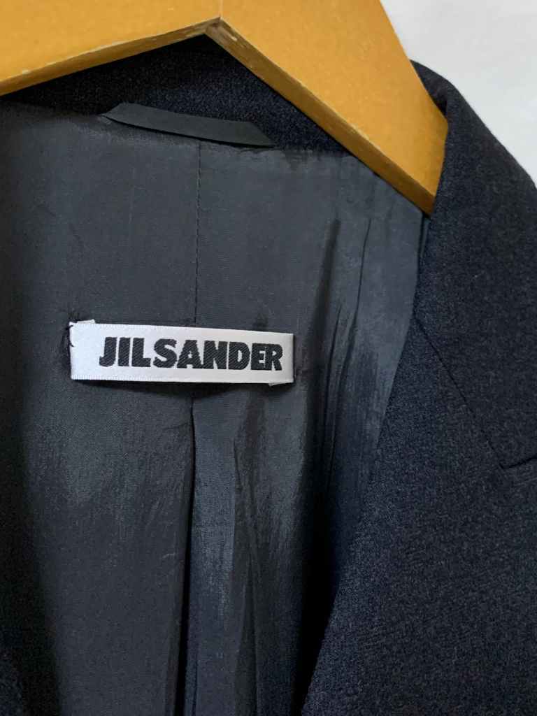 Solid Color Design Double Breasted Jacket "JIL SANDER"