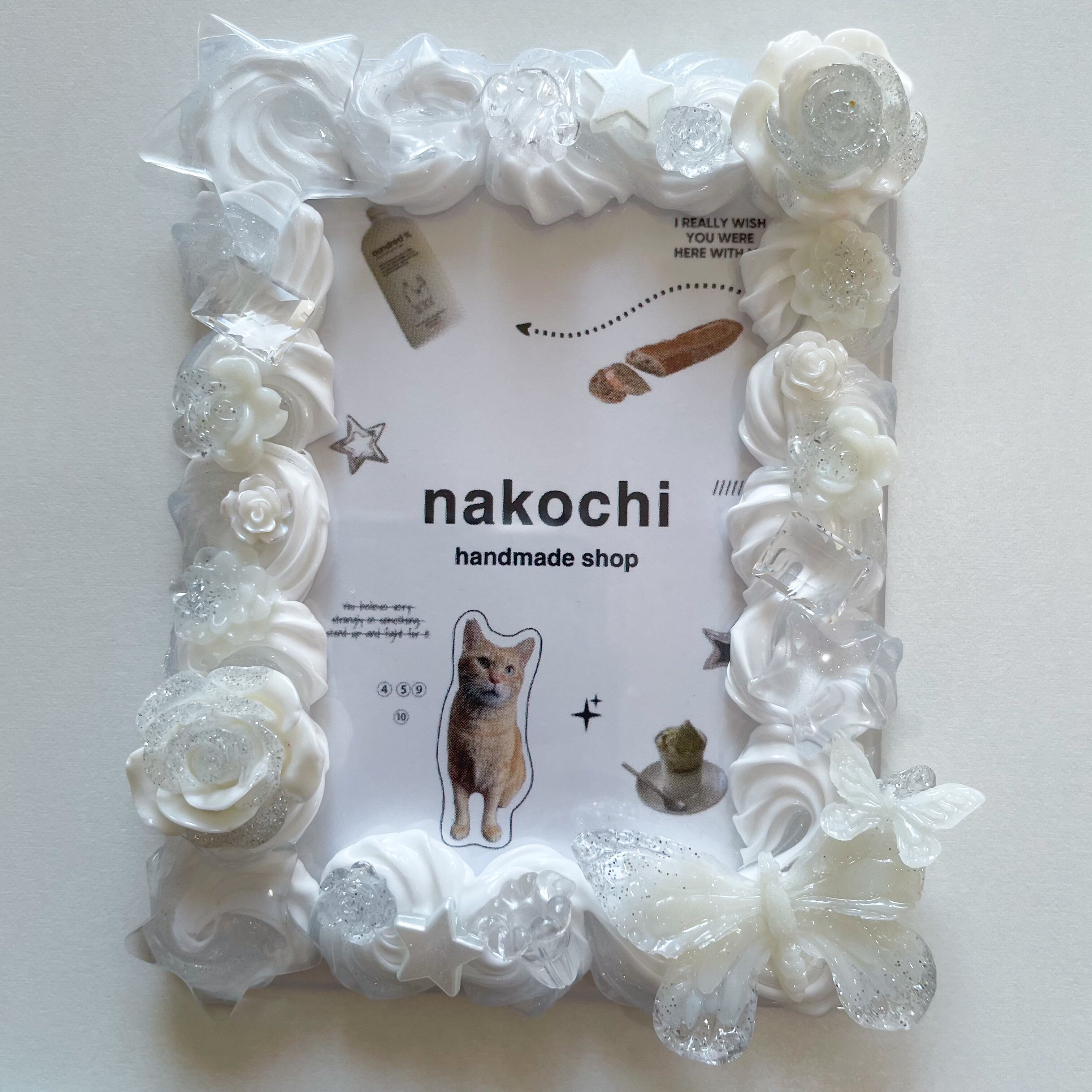 ピンク×ホワイト ホイップデコ | nakochi