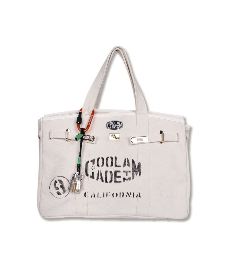 あんにゃ♡様COOLAバックペイントオーバーシャツ　ホワイト HAND PAINTING COLLECTION | COOLA | クーラ