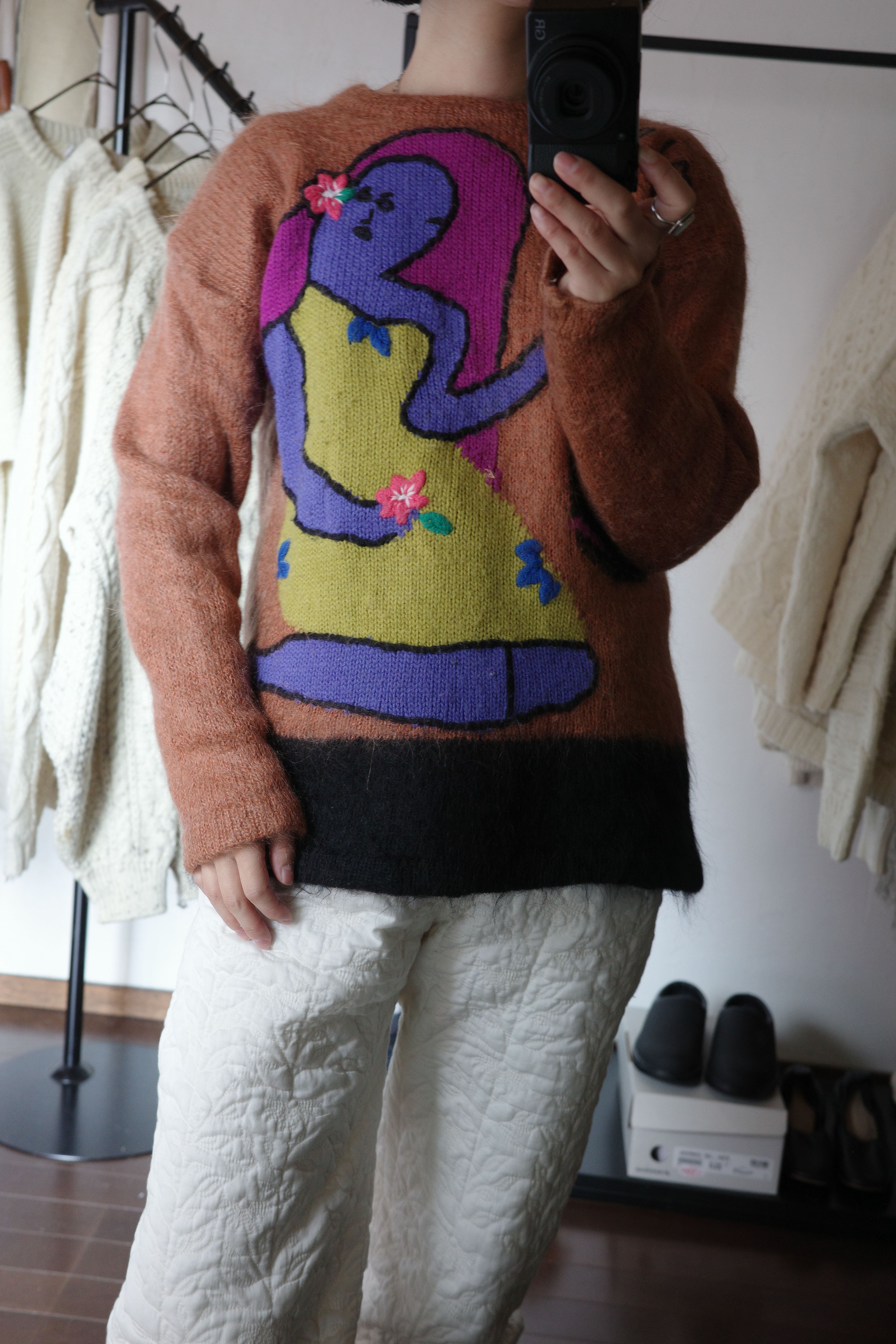 moderate vintage knit top