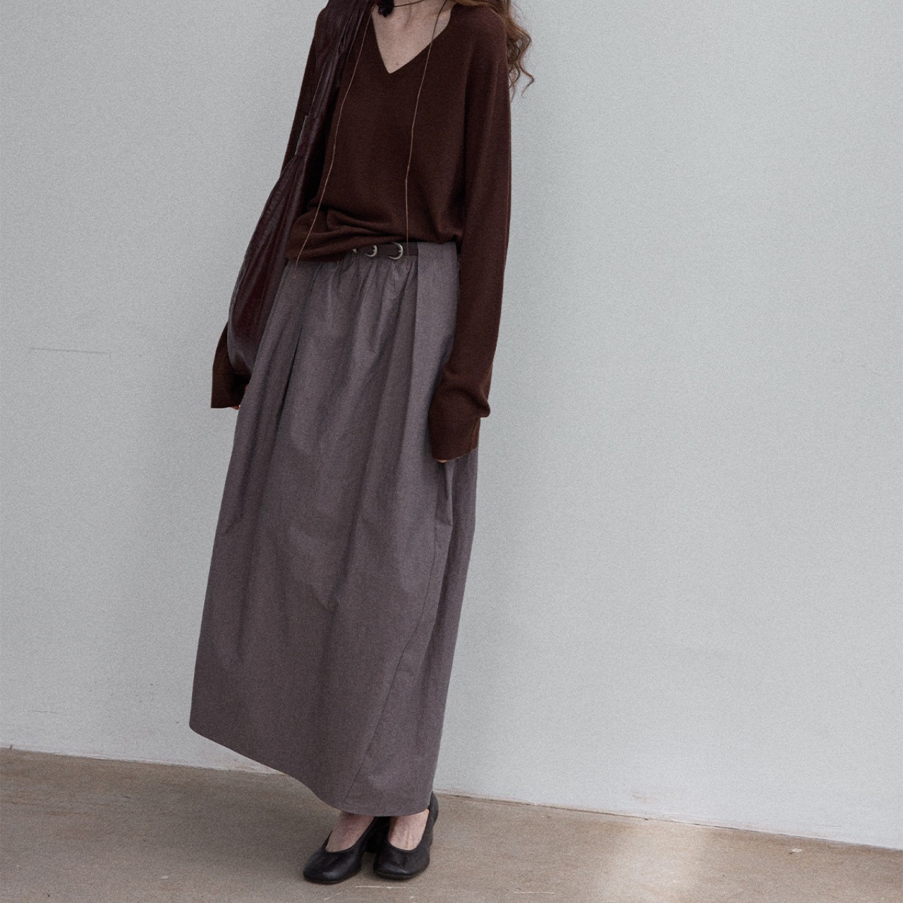 Cotton Volume Skirt T3885