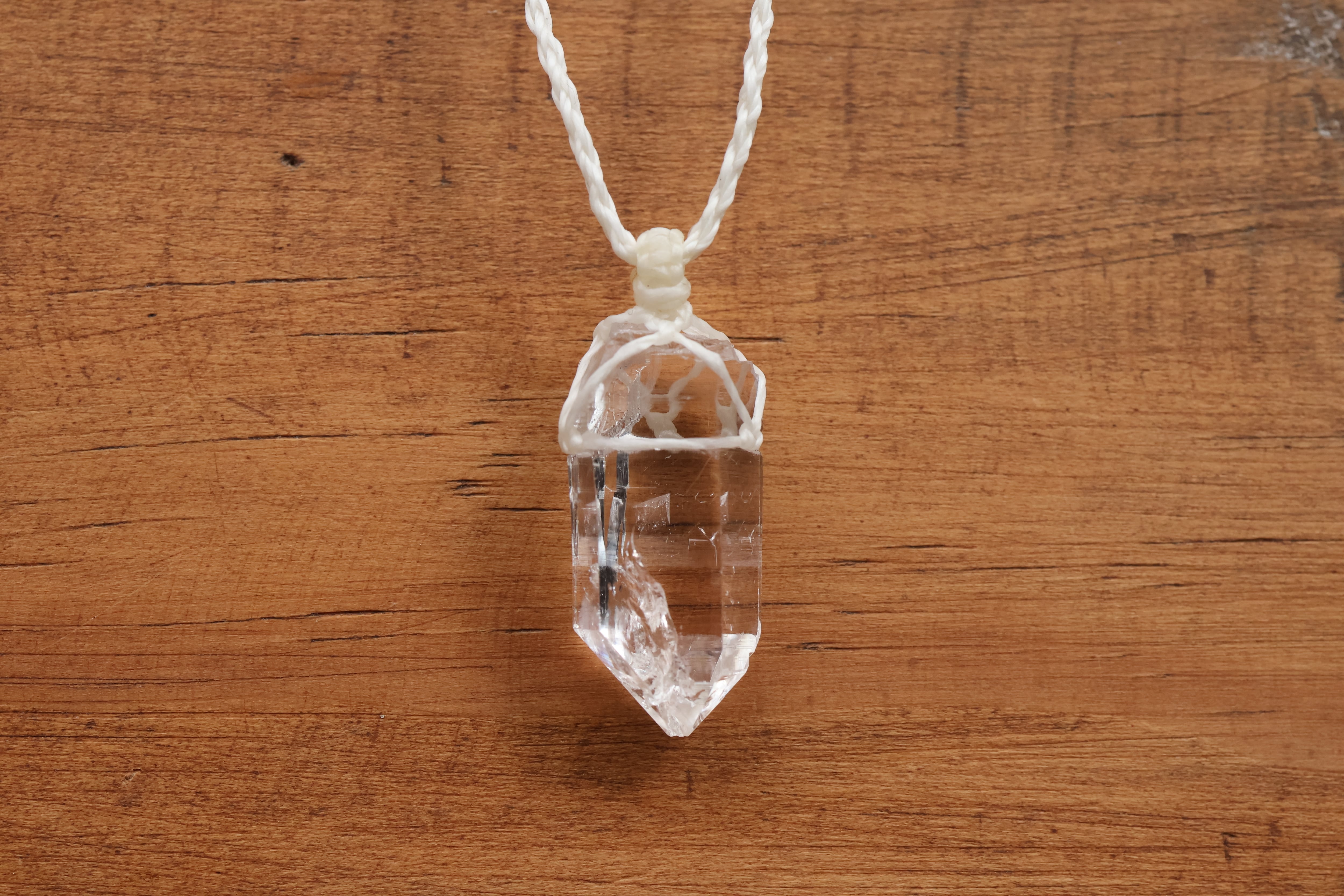 ヒマラヤ水晶ネックレス マニハール産 | 石垣島の夜光貝アクセサリーと