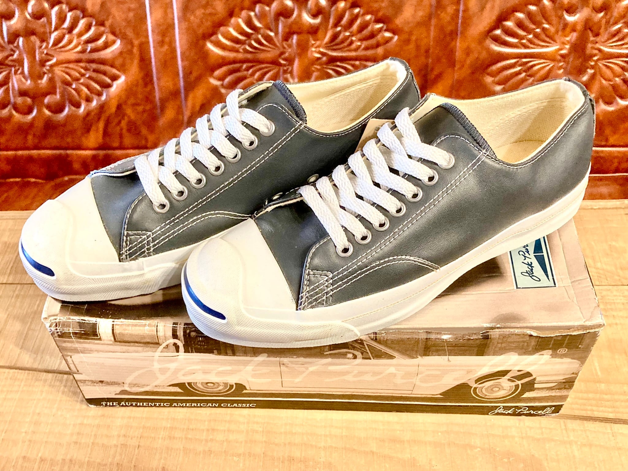 ☆CONVERS☆ ジャックパーセル レザー 23.5