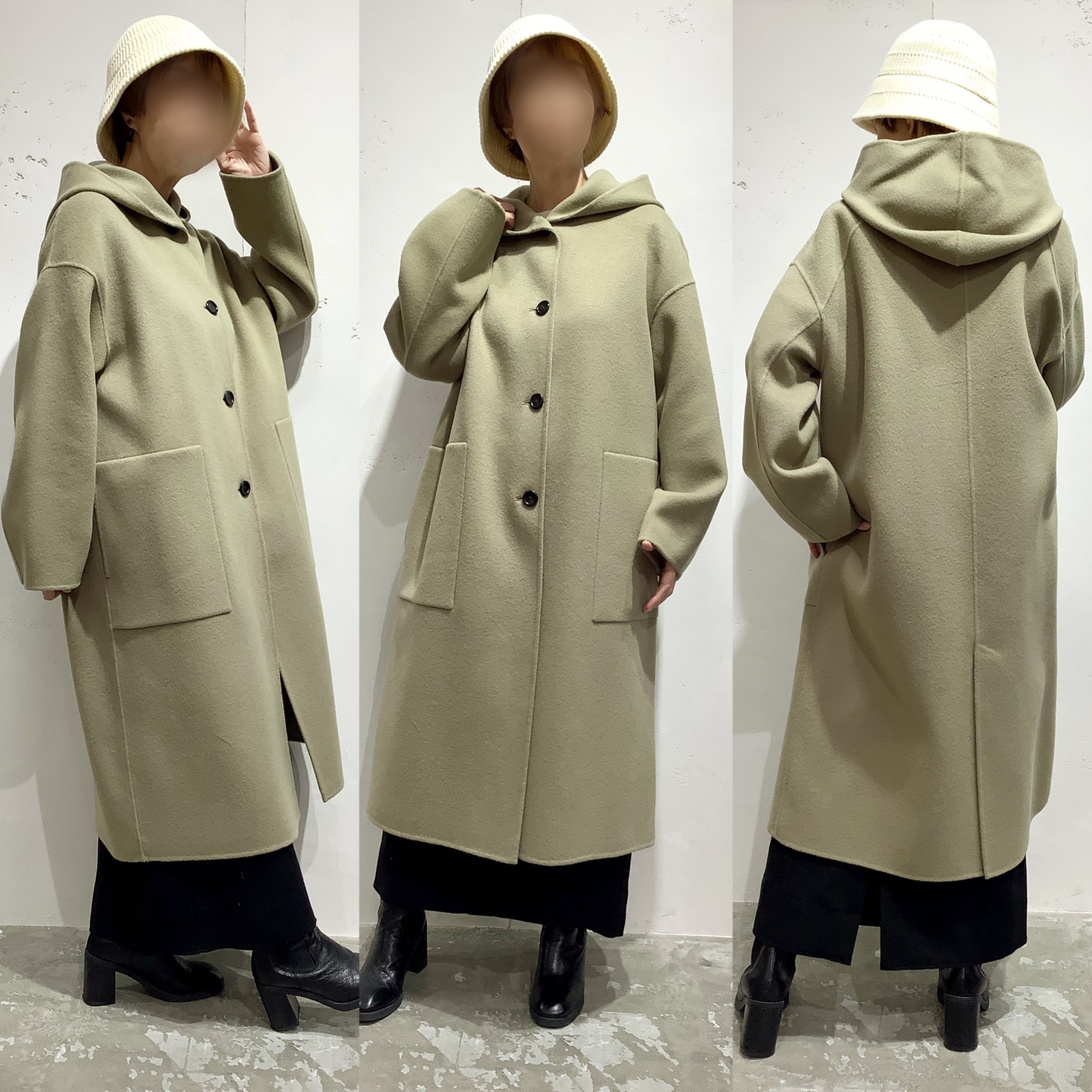 CLOCHE シャギーコート美品 CLOCHE シャギーコート美品