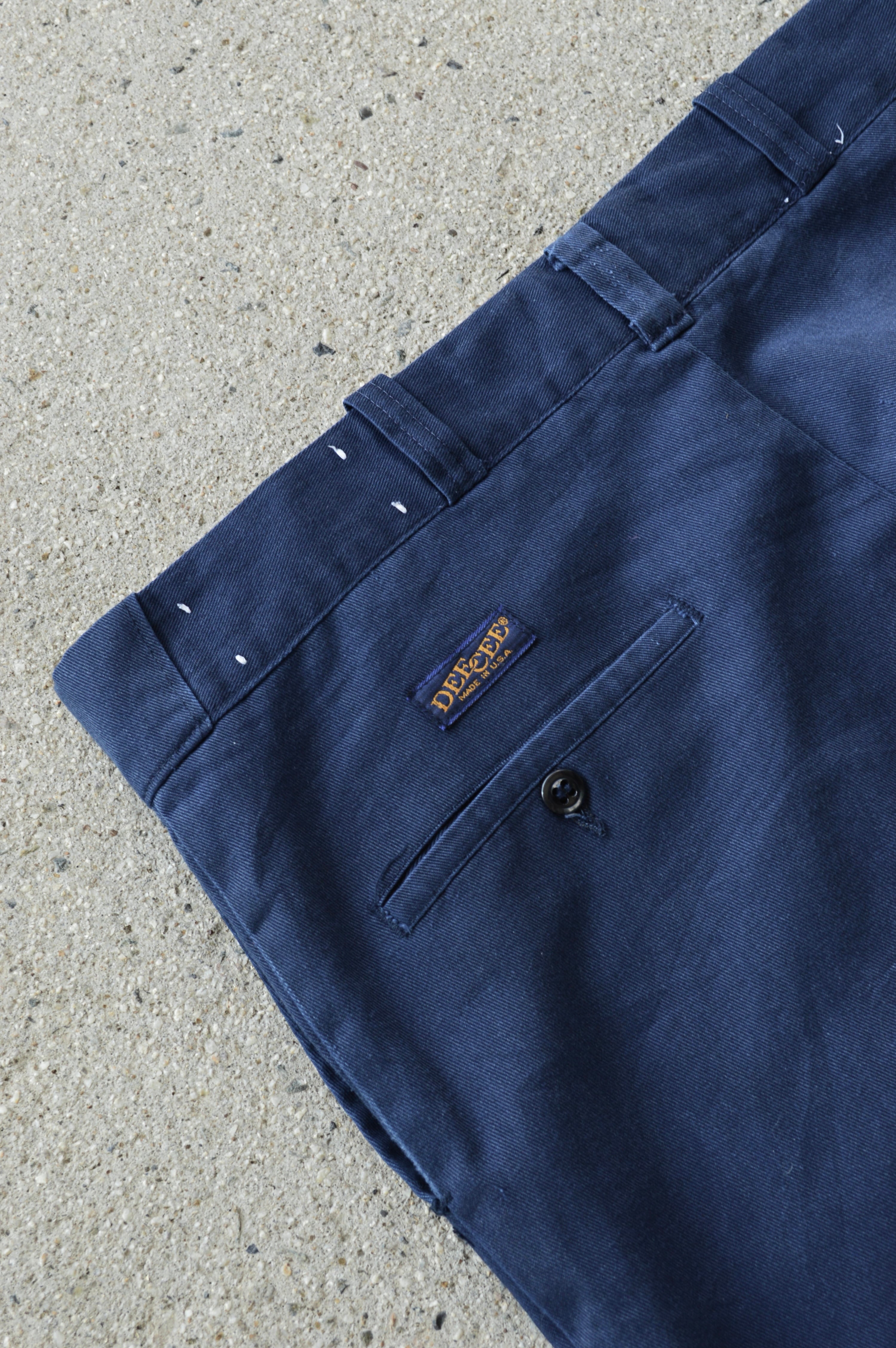 WASHINGTON DEECEE 1980's Work Pants Made in USA SCOVILL ZIPPER