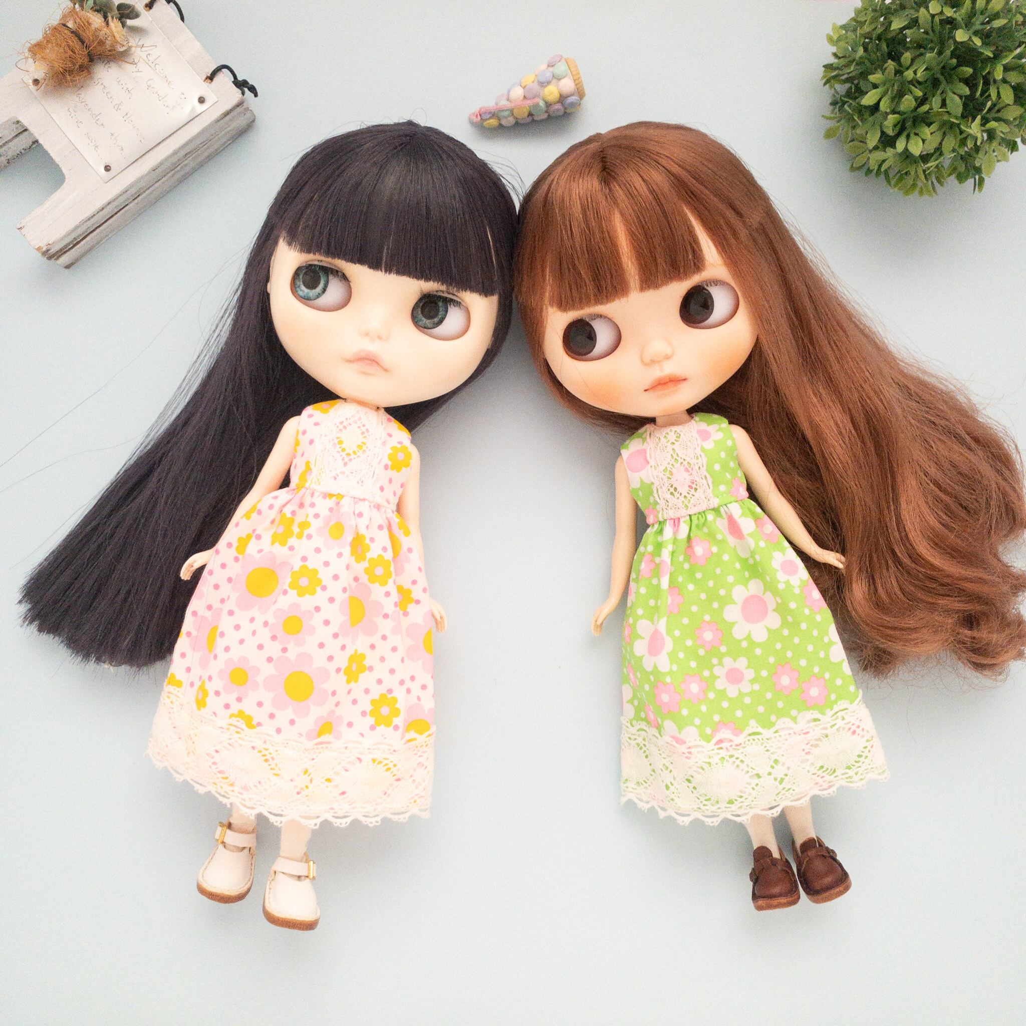 お洋服を増やしたい！リカちゃんワンピース2枚セット①~⑤ | dollkamiyu