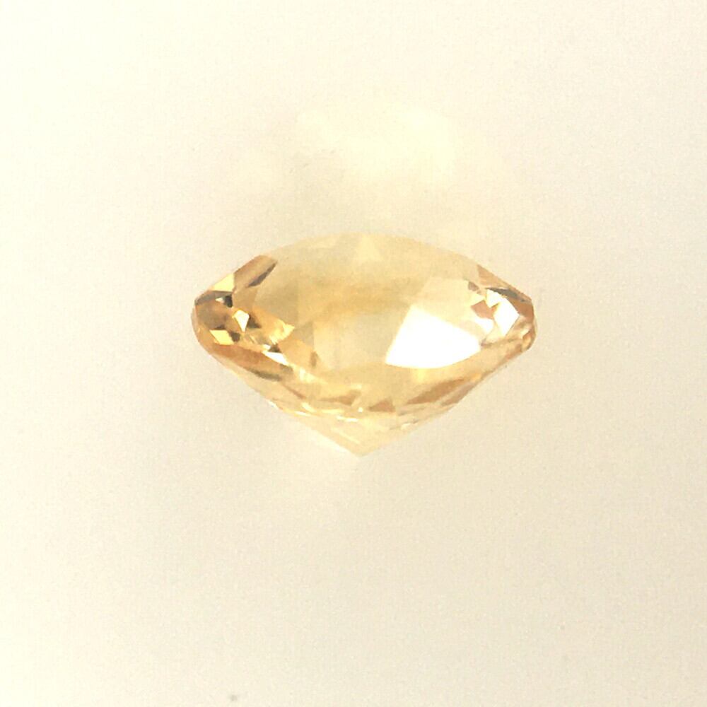 ネコポス：送料無料】シトリン ルース ラウンドカット 0.37ct | HS-Jewel