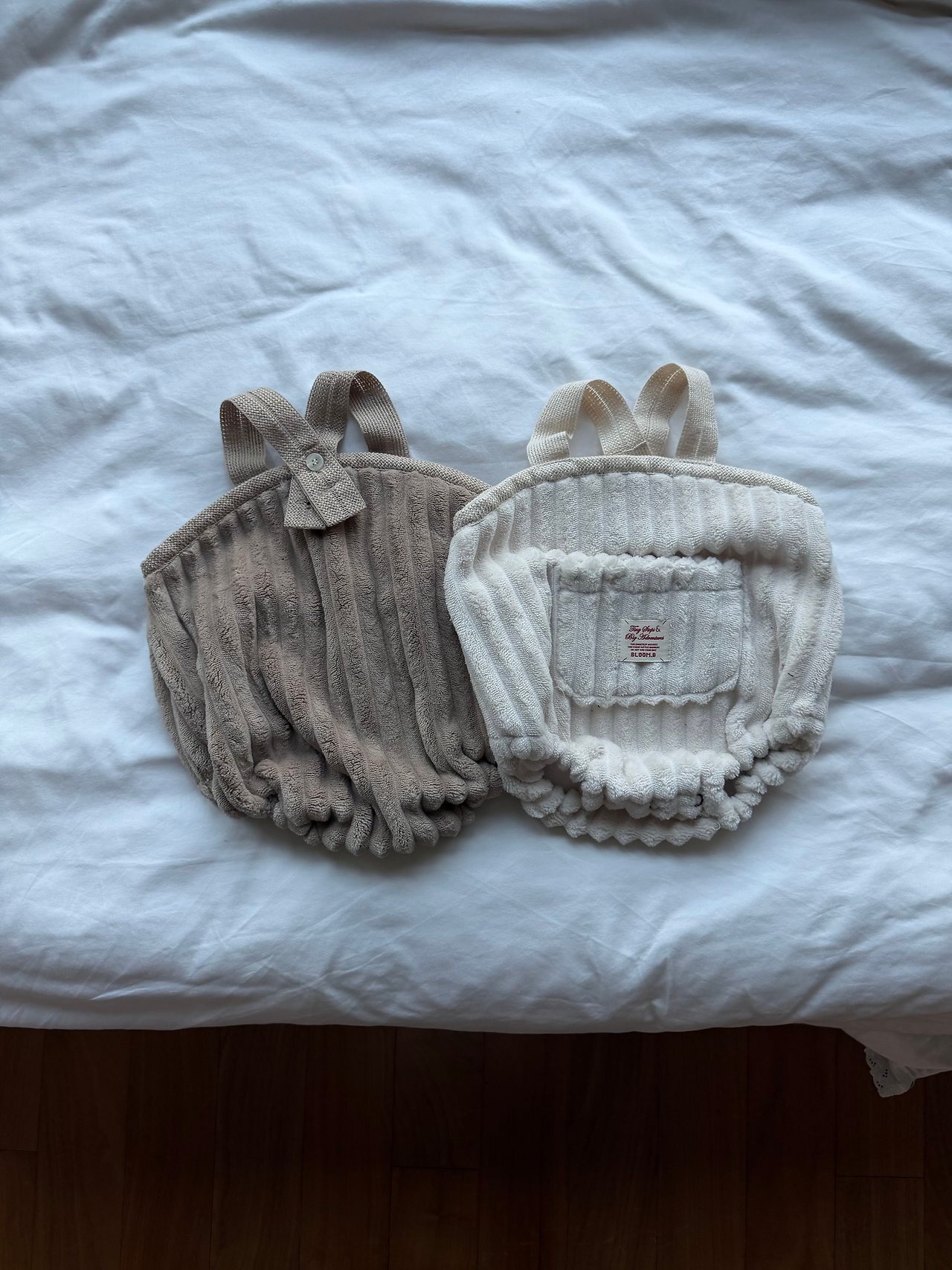mien bloom B［取寄］corduroy salopette 26winter