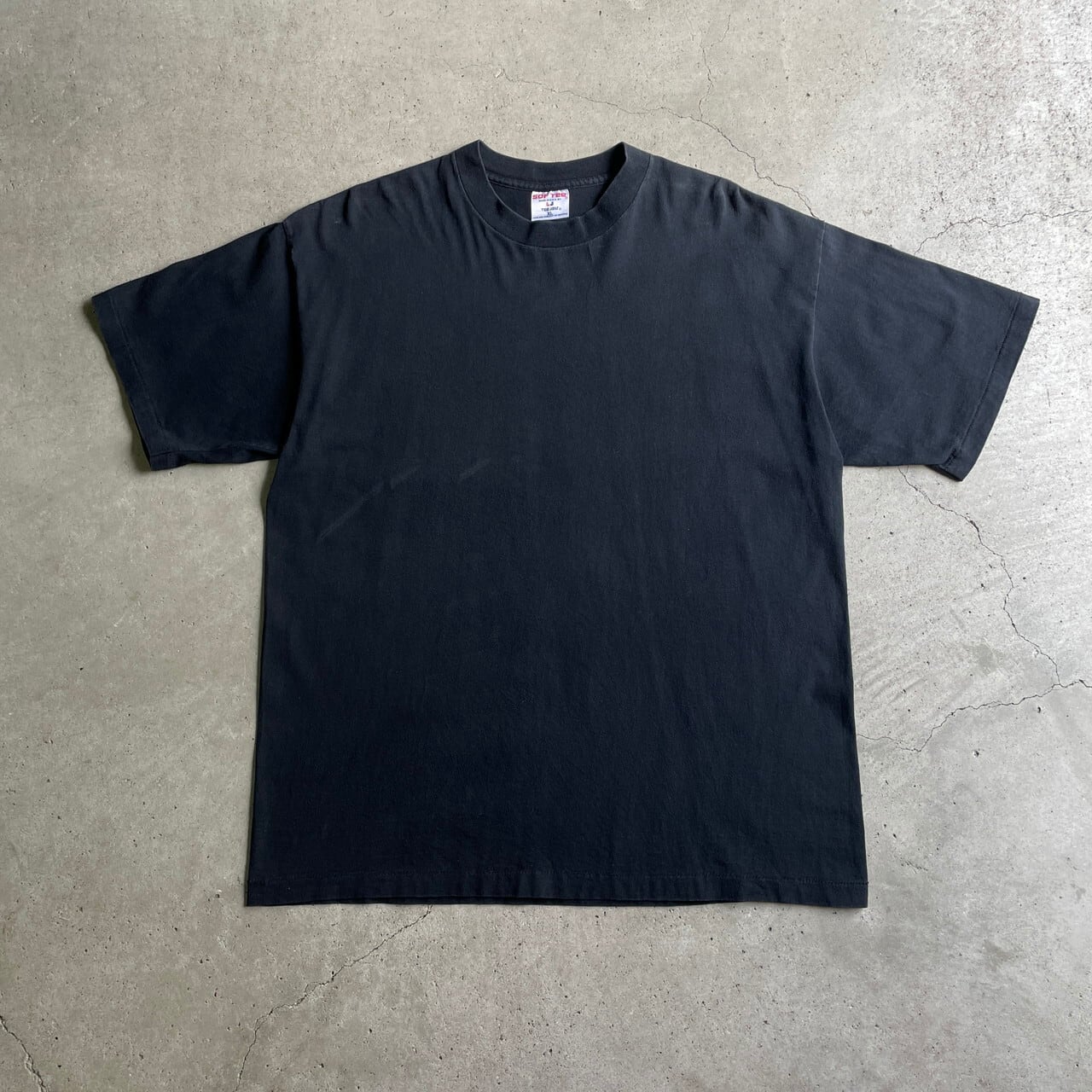 90年代 USA製 SOF TEE シングルステッチ 無地 ブランクTシャツ メンズ 