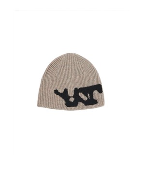 YDOT /  YU01803 YDOT ASYM BEANIE / MERINO(MIX GRAY)