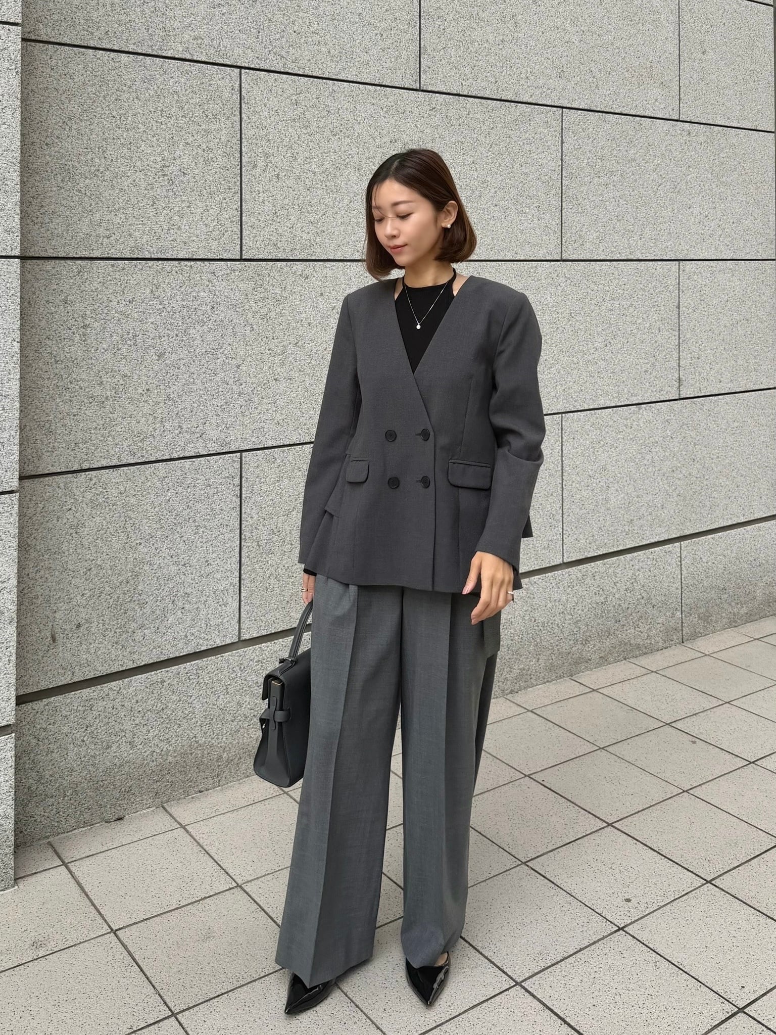 予約】duck pants / gray (2月下旬発送予定) | HYEON