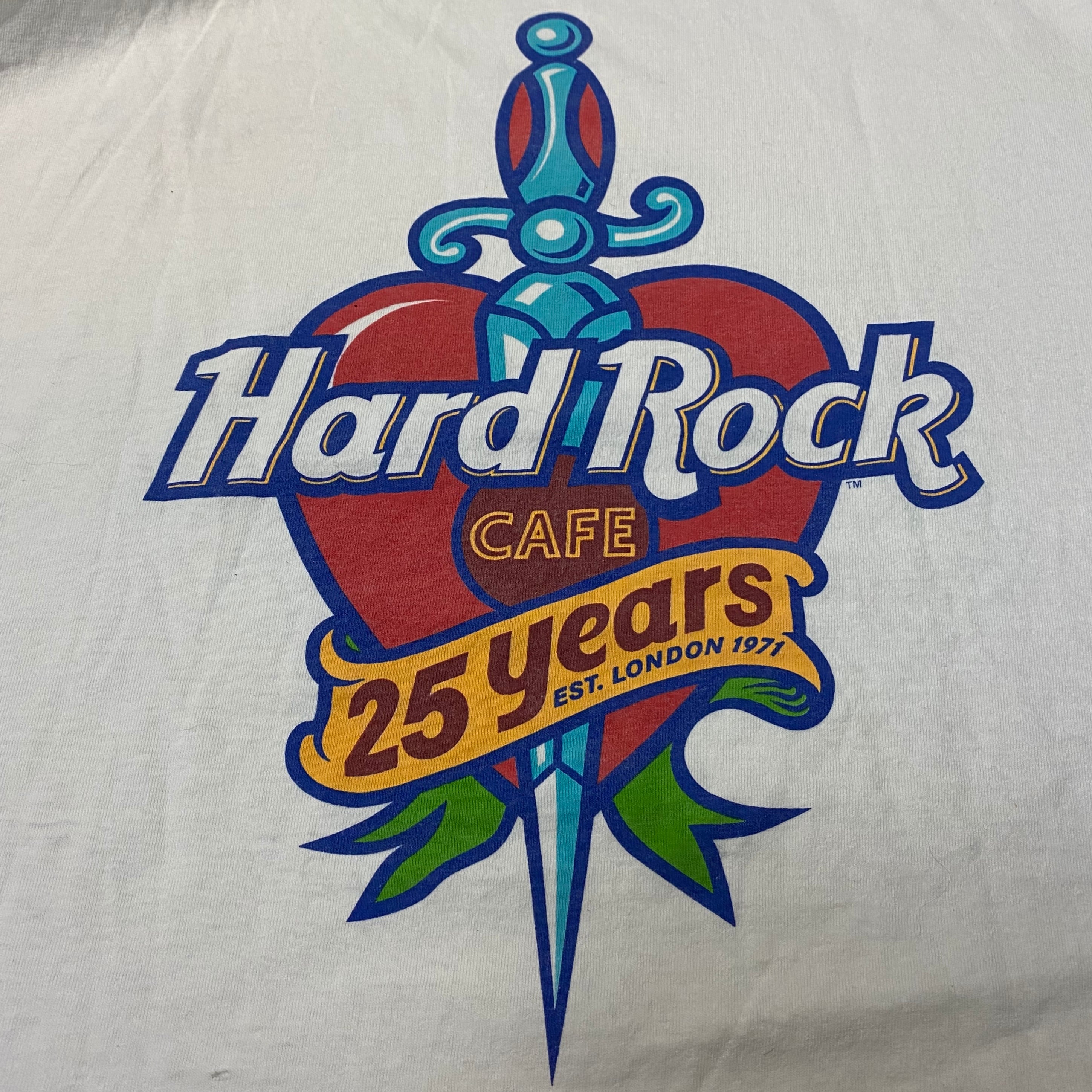 HARD ROCK CAFE 25th anniversary tee | NOIR ONLINE