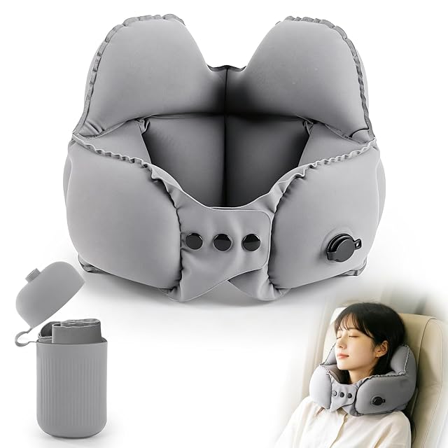 TAOKEY ネックピロー 飛行機 コンパクト ネックピロー エアー 【2026新